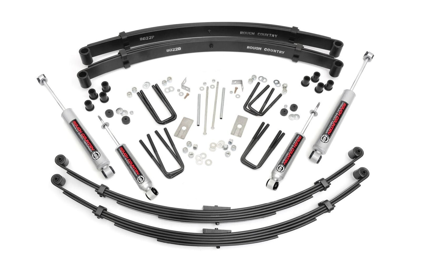 Rough Country 3 Inch Toyota Suspension Lift System 84-85 4WD Toyota Pickup