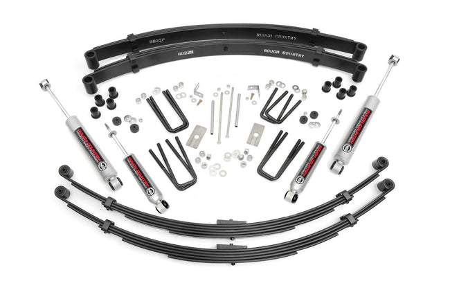 Rough Country 3 Inch Toyota Suspension Lift System 84-85 4WD Toyota Pickup
