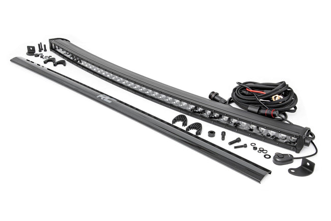 Rough Country 40-inch Curved Cree LED Light Bar - (Single Row Black Series)