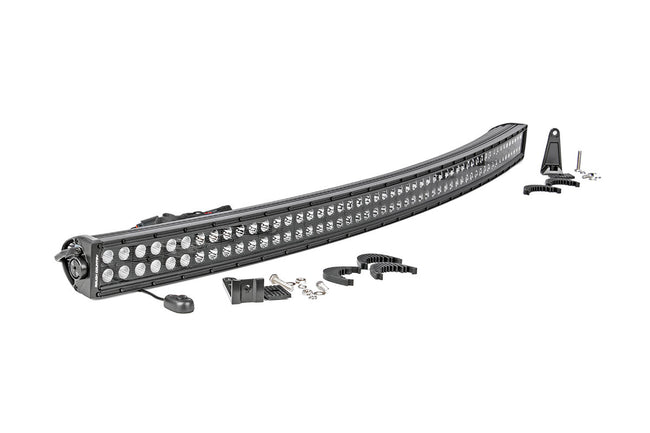 Rough Country 50 Inch Curved CREE LED Light Bar Dual Row Black Series