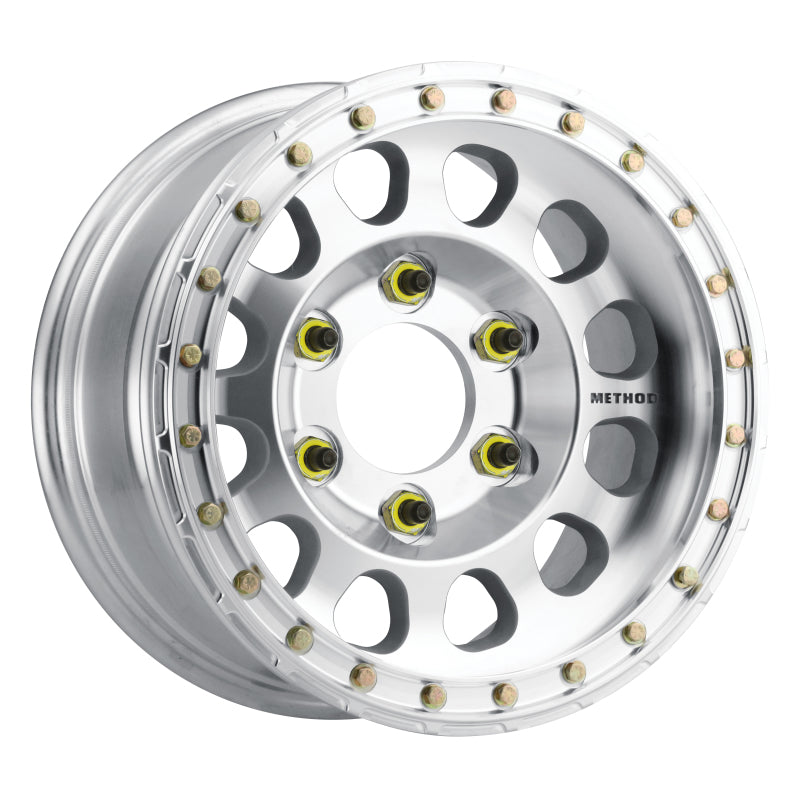 Method MR103 Beadlock 17x9 +25mm Offset 6x6.5 108mm CB Raw Machined w BH-H24125 Wheel