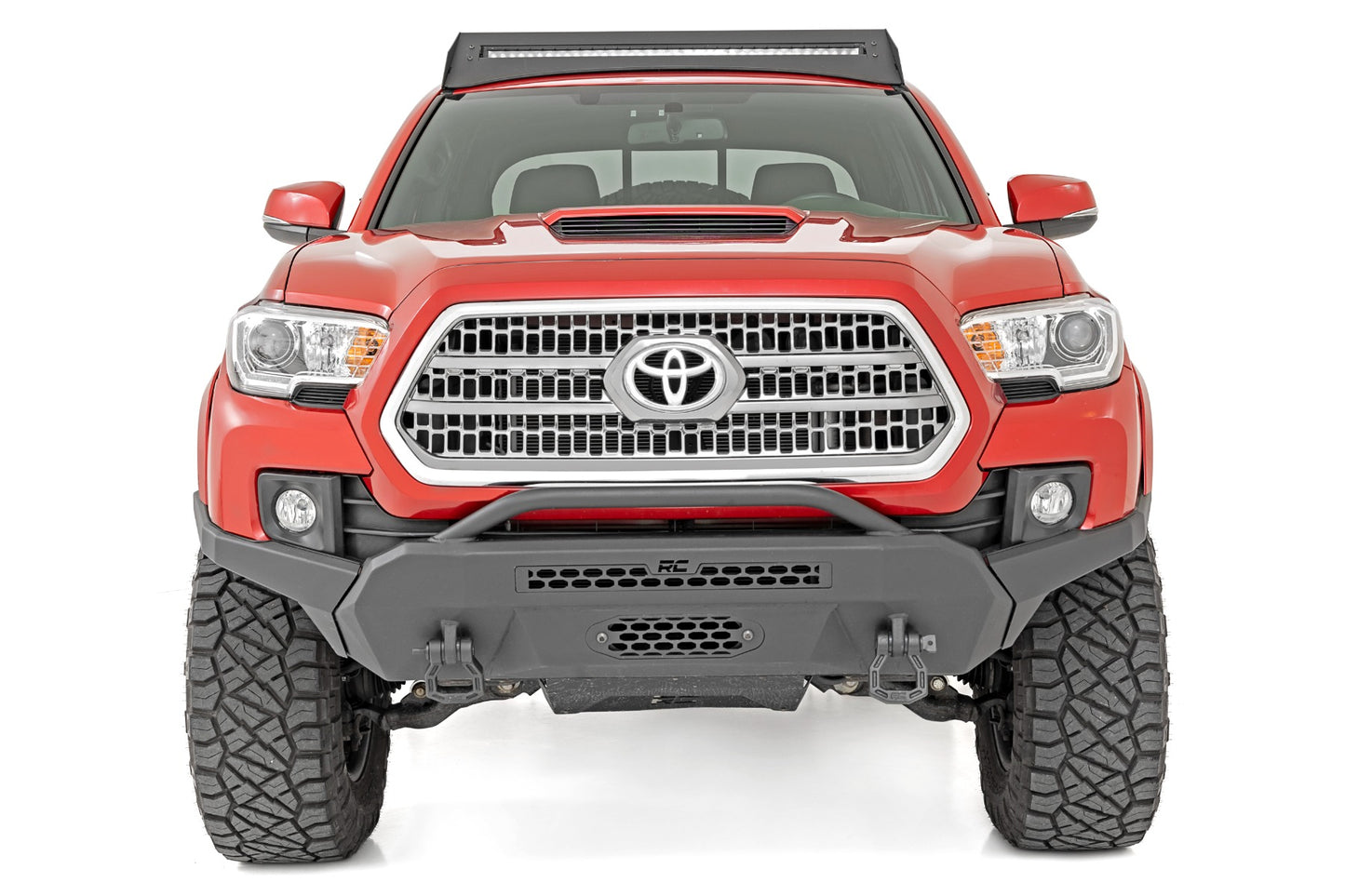 Rough Country Roof Rack with Front Facing 40.0 Inch LED Light 05-22 Toyota Tacoma 2WD/4WD