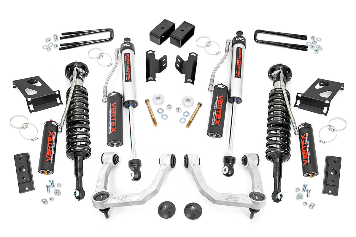Rough Country 3.5 Inch Lift Kit UCA Vertex 05-23 Toyota Tacoma 2WD/4WD