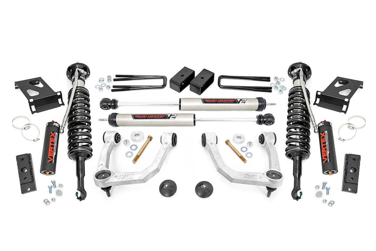 Rough Country 3.5 Inch Lift Kit UCA Vertex/V2 05-21 Toyota Tacoma 2WD/4WD