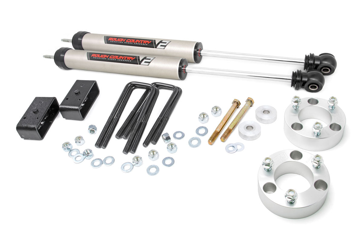 Rough Country 3 Inch Toyota Suspension Lift Kit w/V2 Shocks 05-20 Tacoma