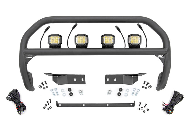 Rough Country Nudge Bar 3 Inch Wide Angle Led (x4) 07-21 Toyota Tundra