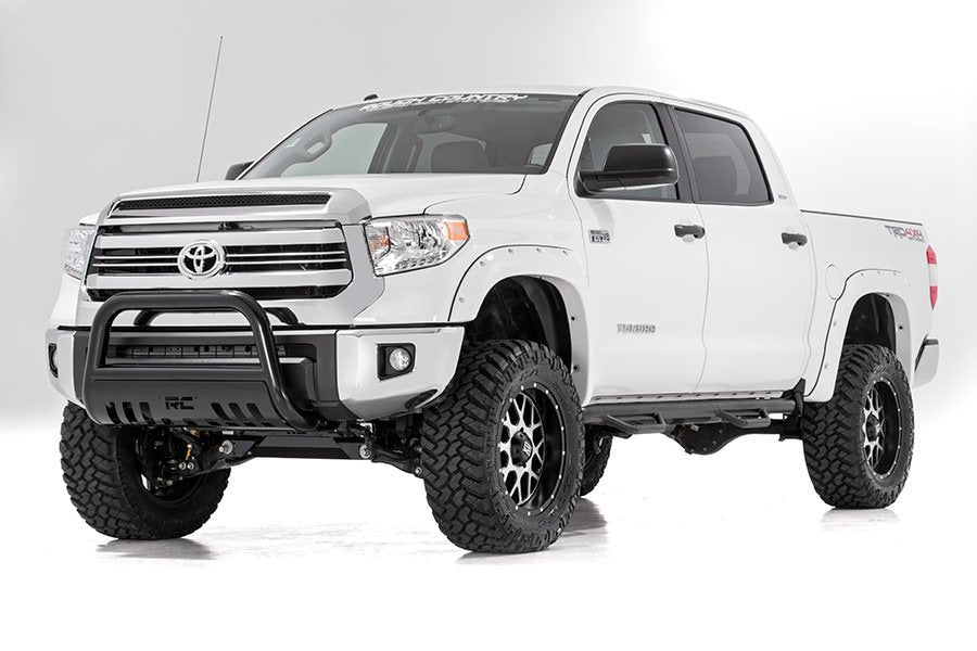 Rough Country 6 Inch Toyota Suspension Lift Kit Front Spacers, Rear N3 Shocks 16-21 Tundra 4WD/2WD