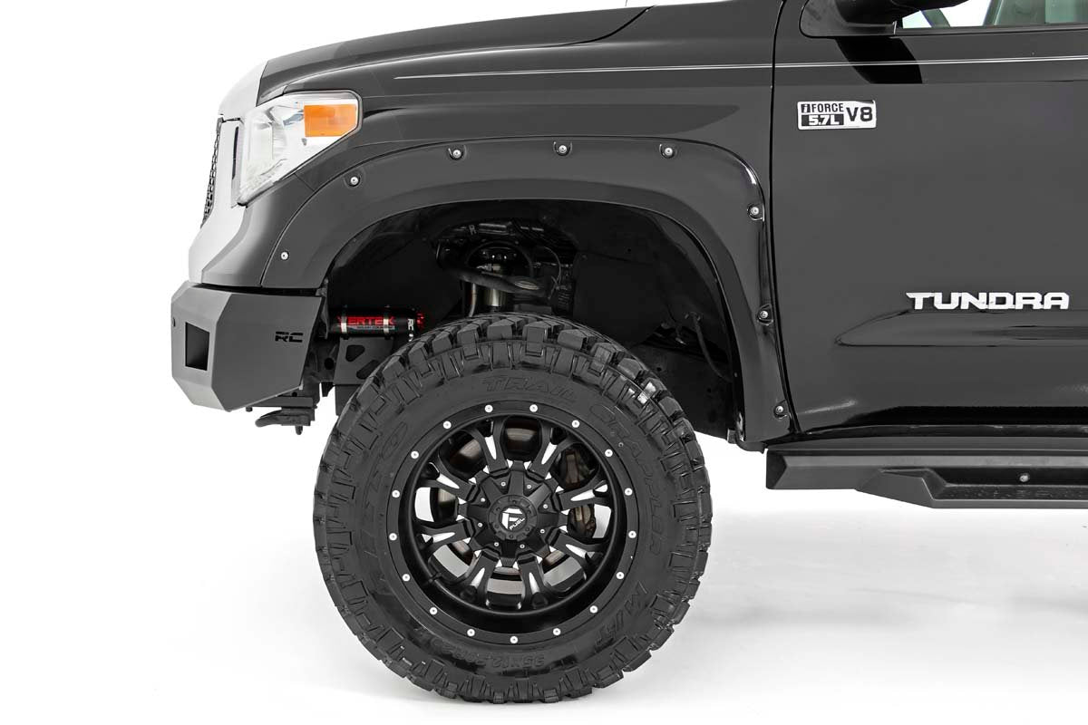Rough Country 6 Inch Toyota Suspension Lift Kit w/Vertex Shocks 16-21 Tundra 4WD/2WD