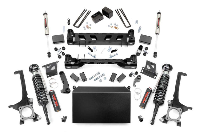Rough Country 6 Inch Toyota Suspension Lift Kit w/Vertex Coilovers & V2 Shocks 16-21 Tundra 4WD/2WD