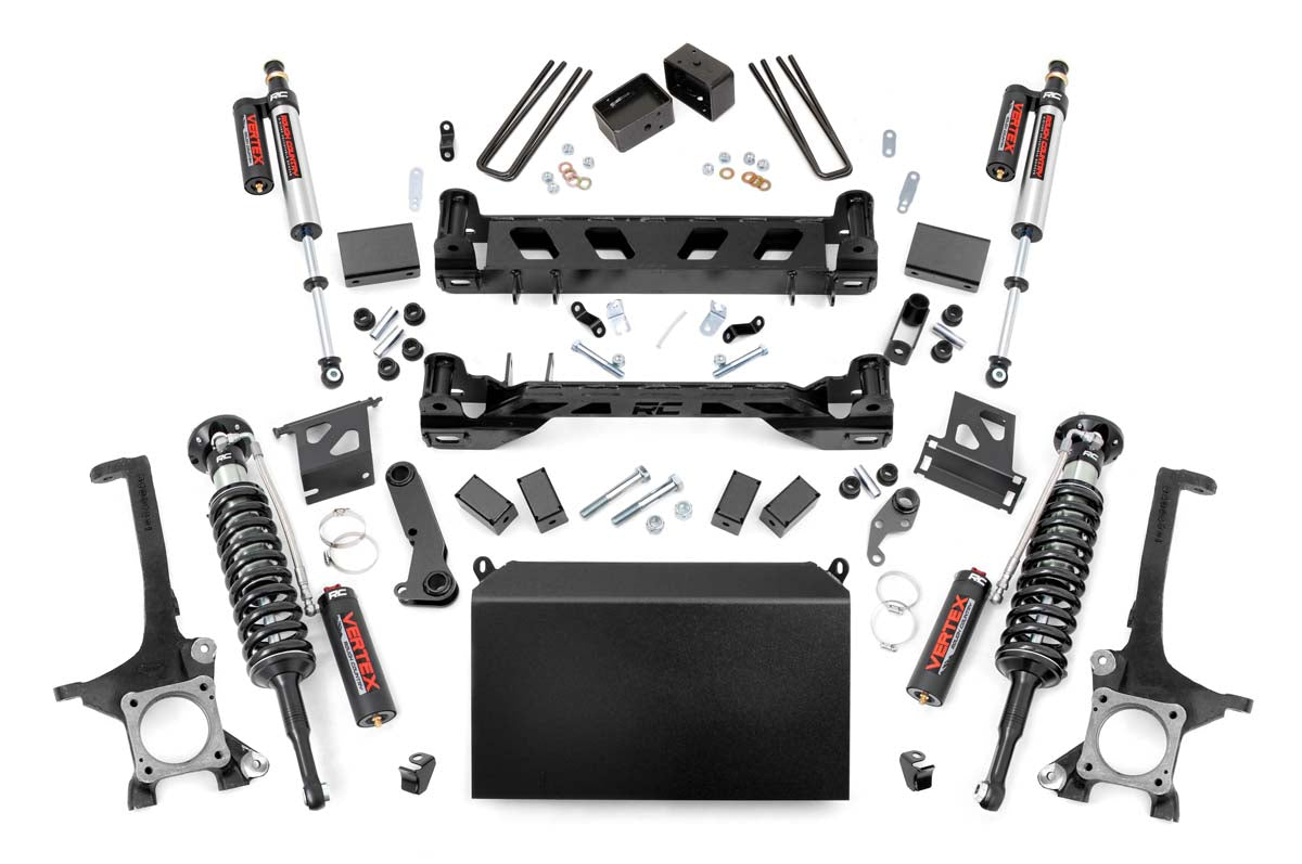 Rough Country 6 Inch Toyota Suspension Lift Kit w/Vertex Shocks 07-15 Tundra