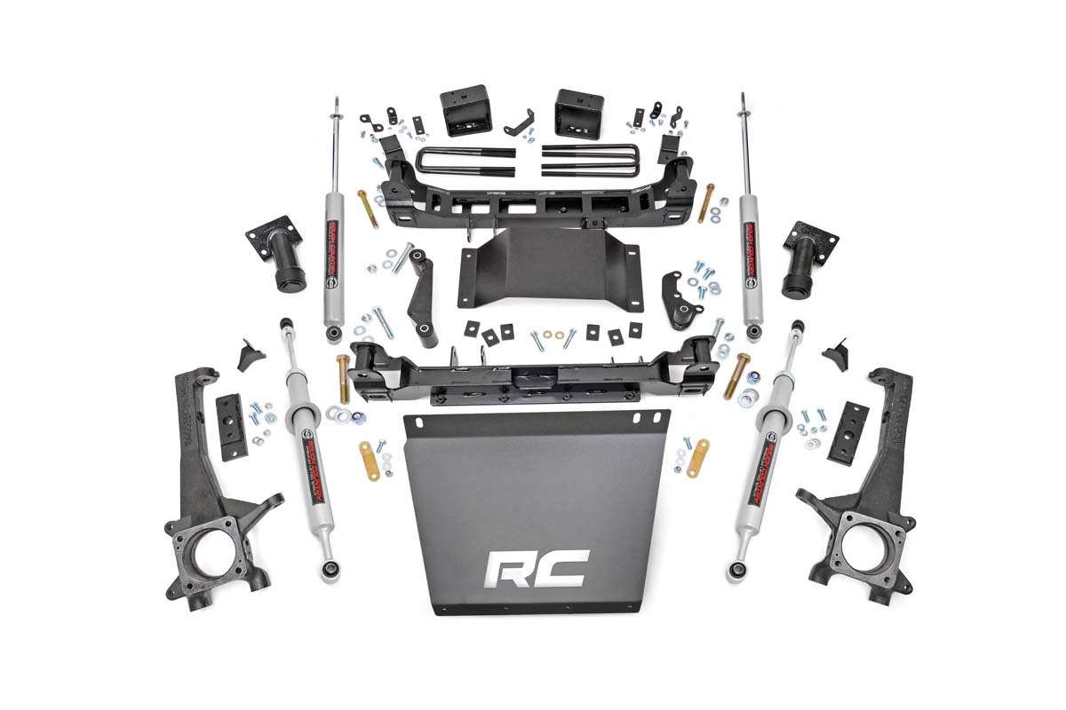 Rough Country 6 Inch Toyota Suspension Lift Kit w/N3 Struts and Shocks 16-23 Tacoma 4WD/2WD
