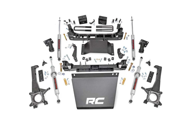 Rough Country 6 Inch Toyota Suspension Lift Kit w/N3 Struts and Shocks 16-23 Tacoma 4WD/2WD