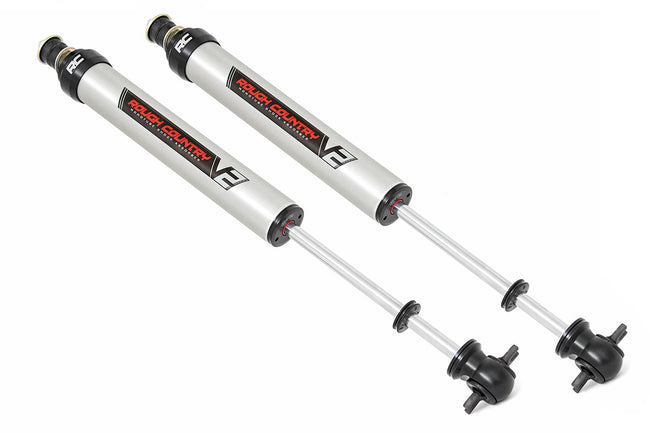 Rough Country Jeep Wrangler TJ/Cherokee XJ V2 Front Shocks (Pair) 5.0-6.5 Inch
