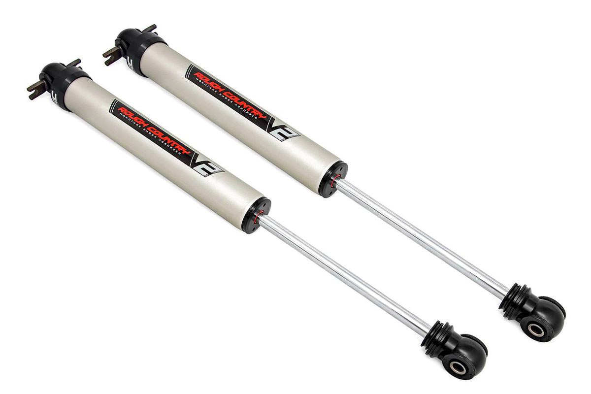 Rough Country Cherokee XJ V2 Rear Shocks Pair 4.5-6 Inch For 84-01 Jeep Cherokee XJ