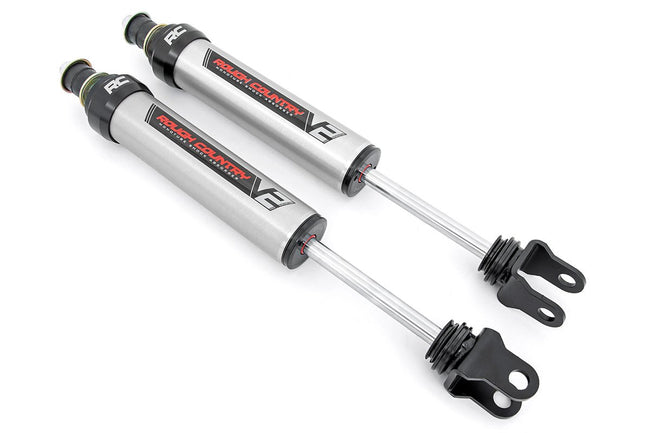 Rough Country Chevy/GMC Silverado/Sierra 1500 4WD (99-06) V2 Front Shocks (Pair) 3.5.0-6.5 Inch