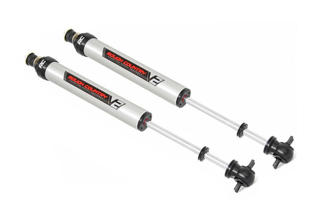 Rough Country Chevy/GMC Silverado/Sierra 1500 For 99-06 V2 Front Monotube Shocks For Pair For 6 Inch RC Kits
