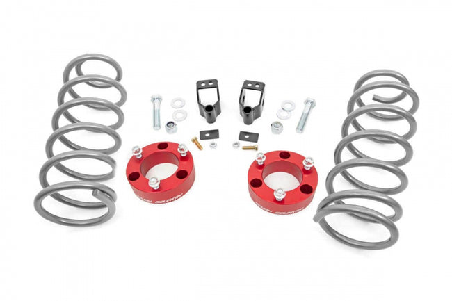Rough Country 3 Inch Toyota Series II Suspension Lift Kit 03-09 4Runner 4WD w/X-REAS Red