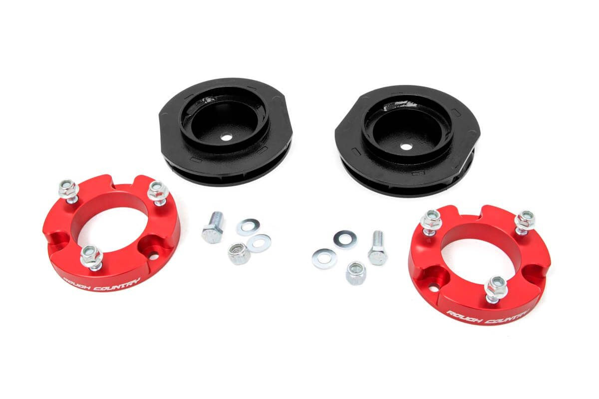 Rough Country 2 Inch Toyota Suspension Lift Kit Red 10-20 4Runner 4WD