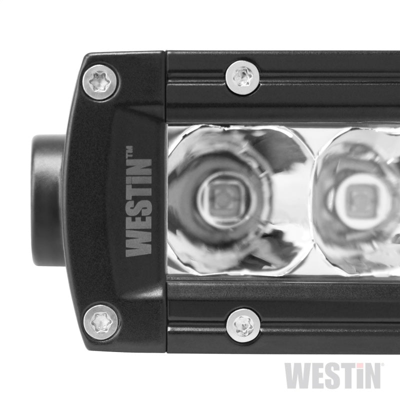 Westin Xtreme LED Light Bar Low Profile Single Row 10 inch Flex w/5W Cree - Black