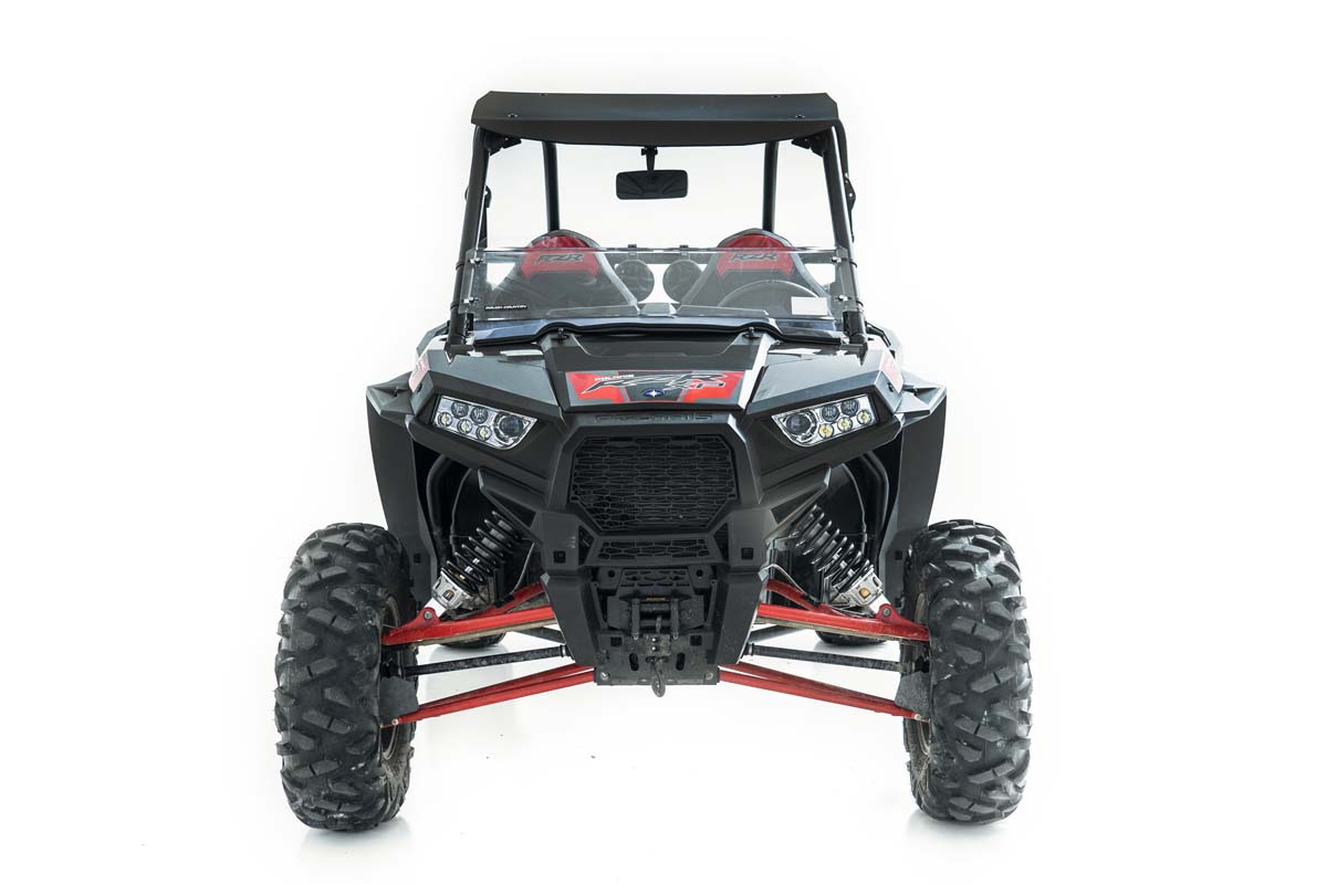 Rough Country Polaris Half Windshield For 15-Pres RZR 900/1000S/14-18 RZR 900/1000XP