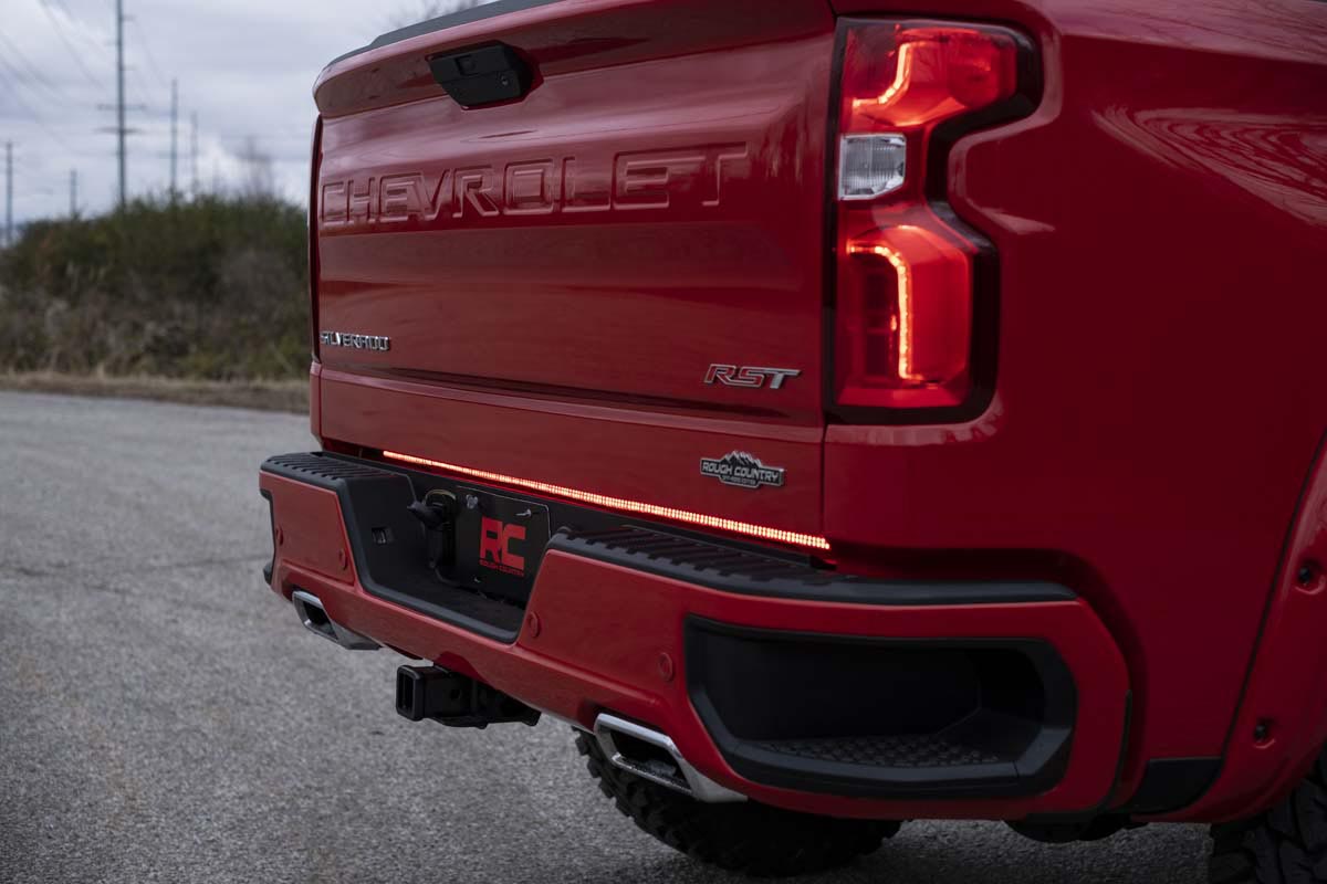 Rough Country 49 Inch Premium Quad-Row Multi-Function LED Tailgate Light Strip