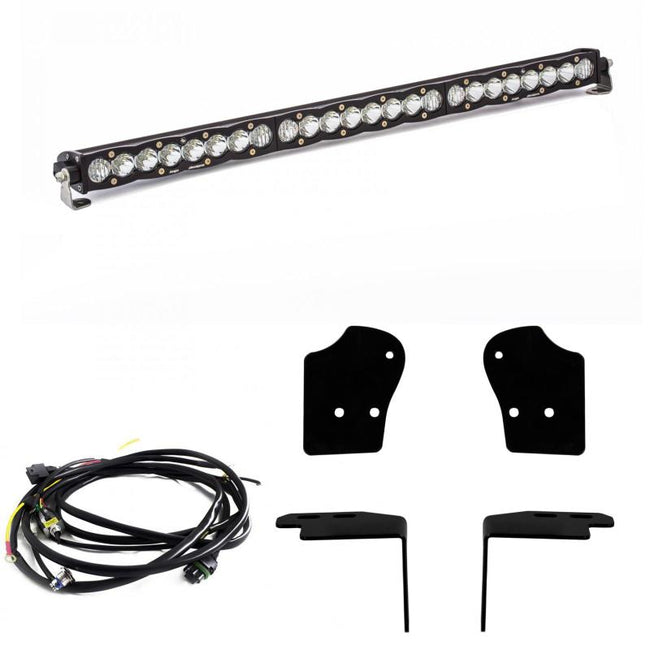 Baja Designs 2017-20 Ford Raptor S8 30 Inch Grille Upper Light Bar Kit
