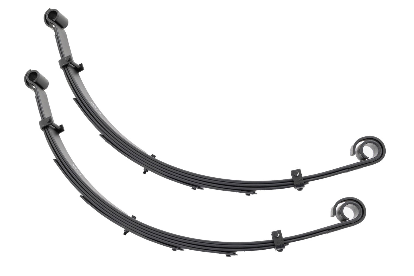 Rough Country Front Leaf Springs 6 Inch Lift Pair 87-95 Jeep Wrangler YJ 4WD