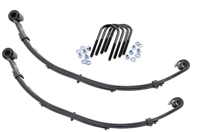 Rough Country Rear Leaf Springs 4 Inch Lift Pair 82-86 Jeep CJ 7 4WD