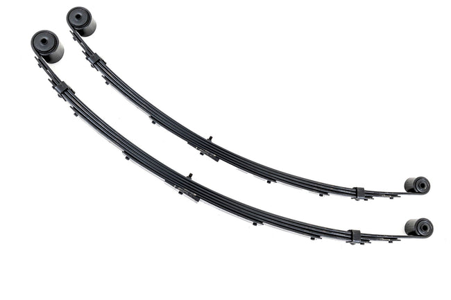 Rough Country Rear Leaf Springs 3 Inch Lift Pair 84-01 Jeep Cherokee XJ