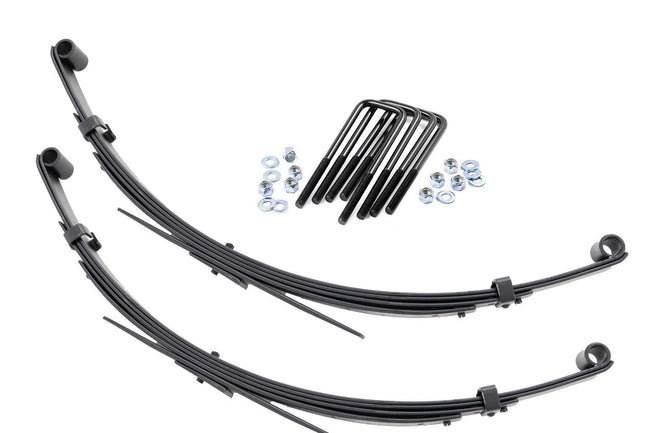 Rough Country Rear Leaf Springs 3 Inch Lift Pair 79-85 Toyota Truck 4WD