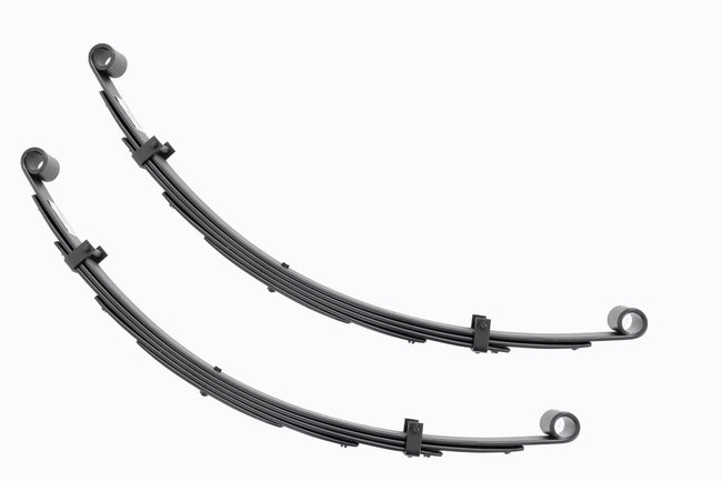 Rough Country Front Leaf Springs 4 Inch Lift Pair 64-80 Toyota Land Cruiser FJ40