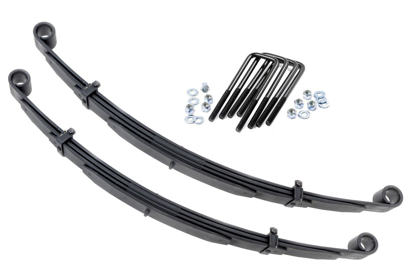 Rough Country Front Leaf Springs 4 Inch Lift Pair 80-97 Ford F-250 4WD