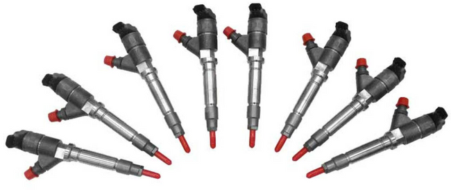 Exergy 04.5-05 Chevrolet Duramax LLY New 150% Over Injector (Set of 8)