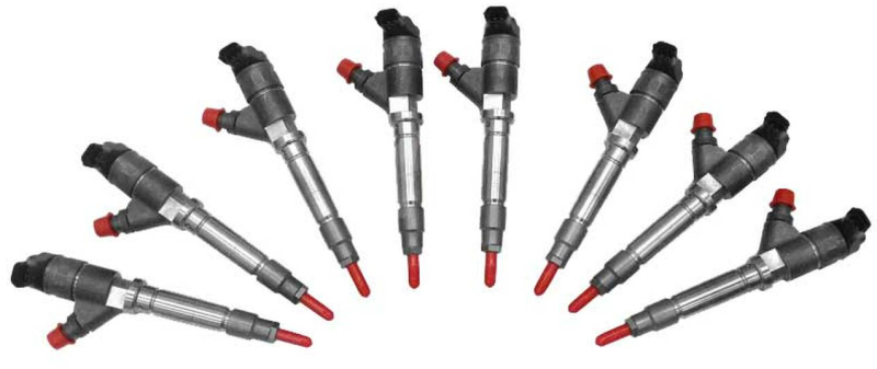 Exergy 11-15 Ford Scorpion 6.7 New 60% Over Injector (Set of 8)