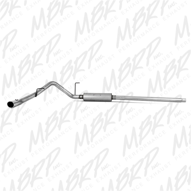 MBRP 2004-2008 Ford F150 Extra Cab/Crew Cab-Short Bed Cat Back Single Side