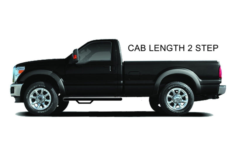 N-Fab Nerf Step 99-06 Chevy-GMC 1500/2500 Regular Cab - Tex. Black - Cab Length - 3in