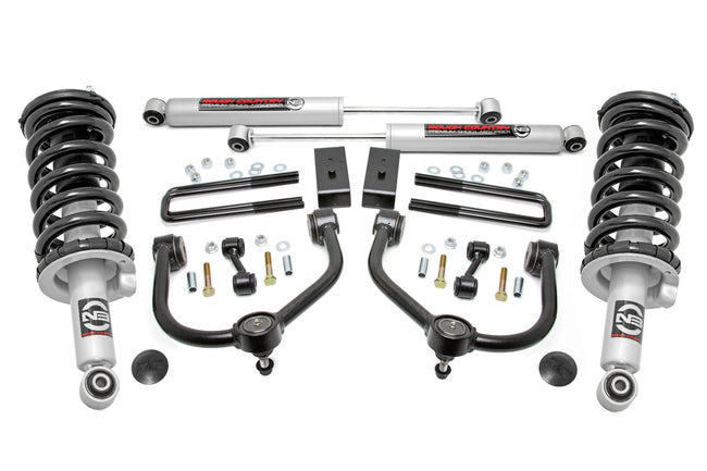 Rough Country 3 Inch Lift Kit N3 Struts and Shocks 17-223 Nissan Titan 4WD