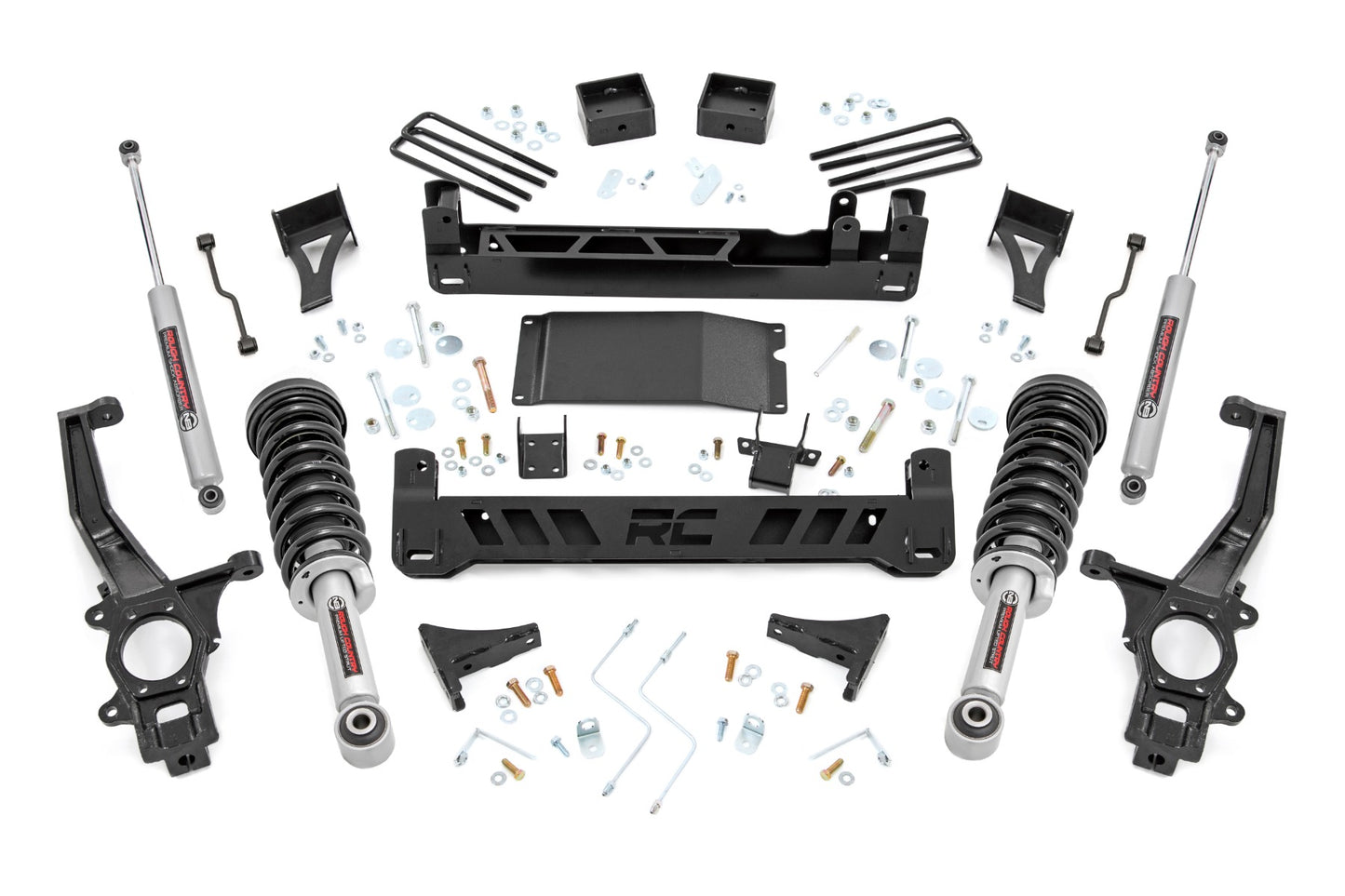 Rough Country 6 Inch Lift Kit with N3 Struts 22 Nissan Frontier 2WD/4WD