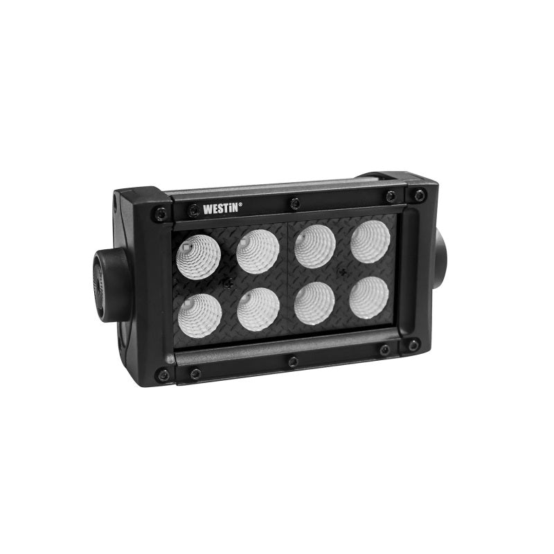 Westin B-FORCE LED Light Bar Double Row 4 inch Flood w/3W Cree - Black