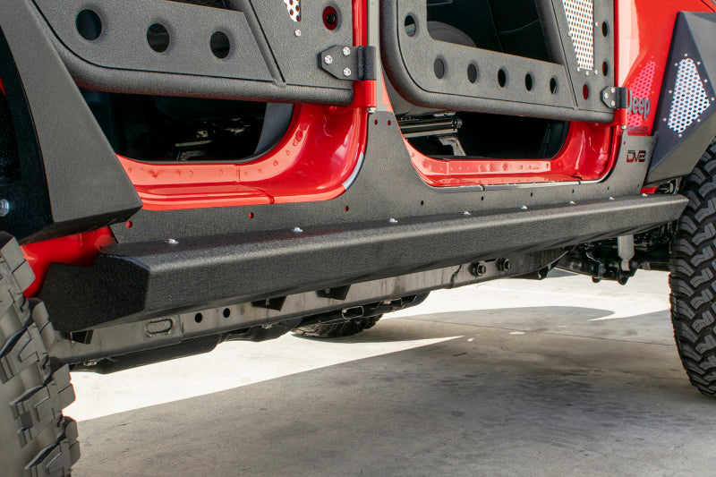 DV8 Offroad 2007-2018 Jeep Wrangler JK (2-door) Frame Mounted Sliders