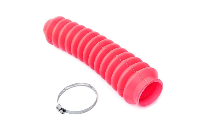 Rough Country Shock Boot Hot Pink Polyurethane Includes Stainless Steel Boot Clamp