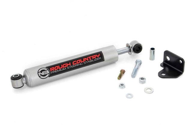 Rough Country Jeep N3 Steering Stabilizer 07-18 Wrangler JK