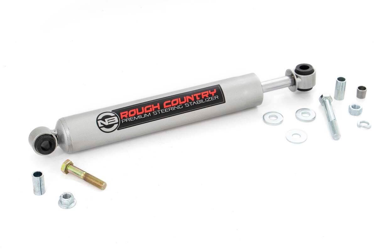 Rough Country Steering Stabilizer Silverado/Sierra 2500HD/3500HD