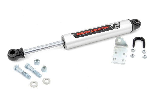 Rough Country V2 Steering Stabilizer 99-06 and Classic Chevy/GMC 1500