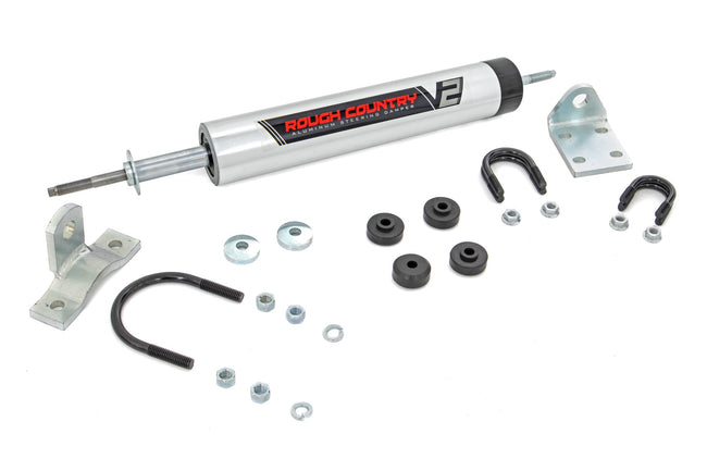 Rough Country V2 Steering Stabilizer 76-86 Jeep CJ 7 4WD