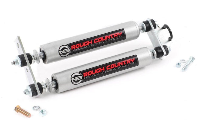 Rough Country Toyota Dual Steering Stabilizer 86-95 4WD 4Runner 86- 95 Toyota Pickup