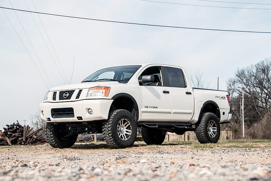 Rough Country 4 Inch Suspension Lift Kit 04-15 Nissan Titan