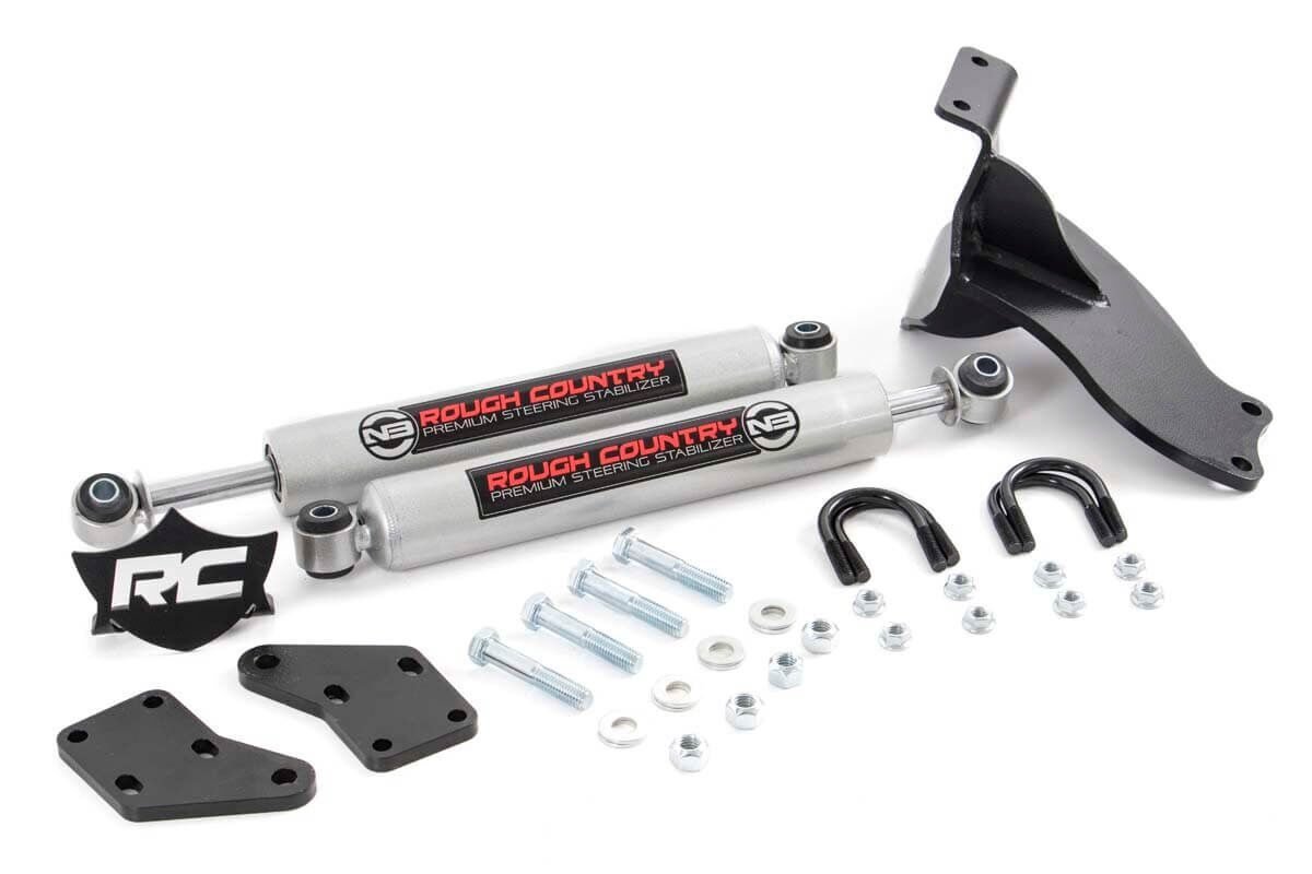 Rough Country Dodge Dual Steering Stabilizer 14-20 RAM 2500/3500