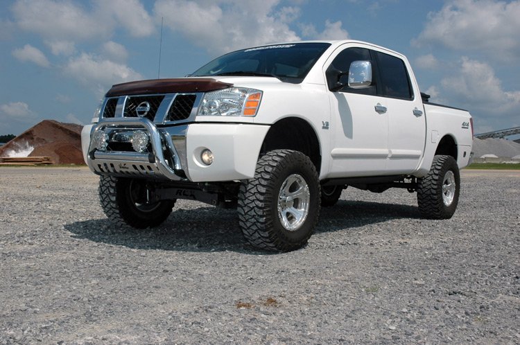 Rough Country 6 Inch Nissan Suspension Lift Kit Lifted N3 Struts 04-15 Titan 4WD