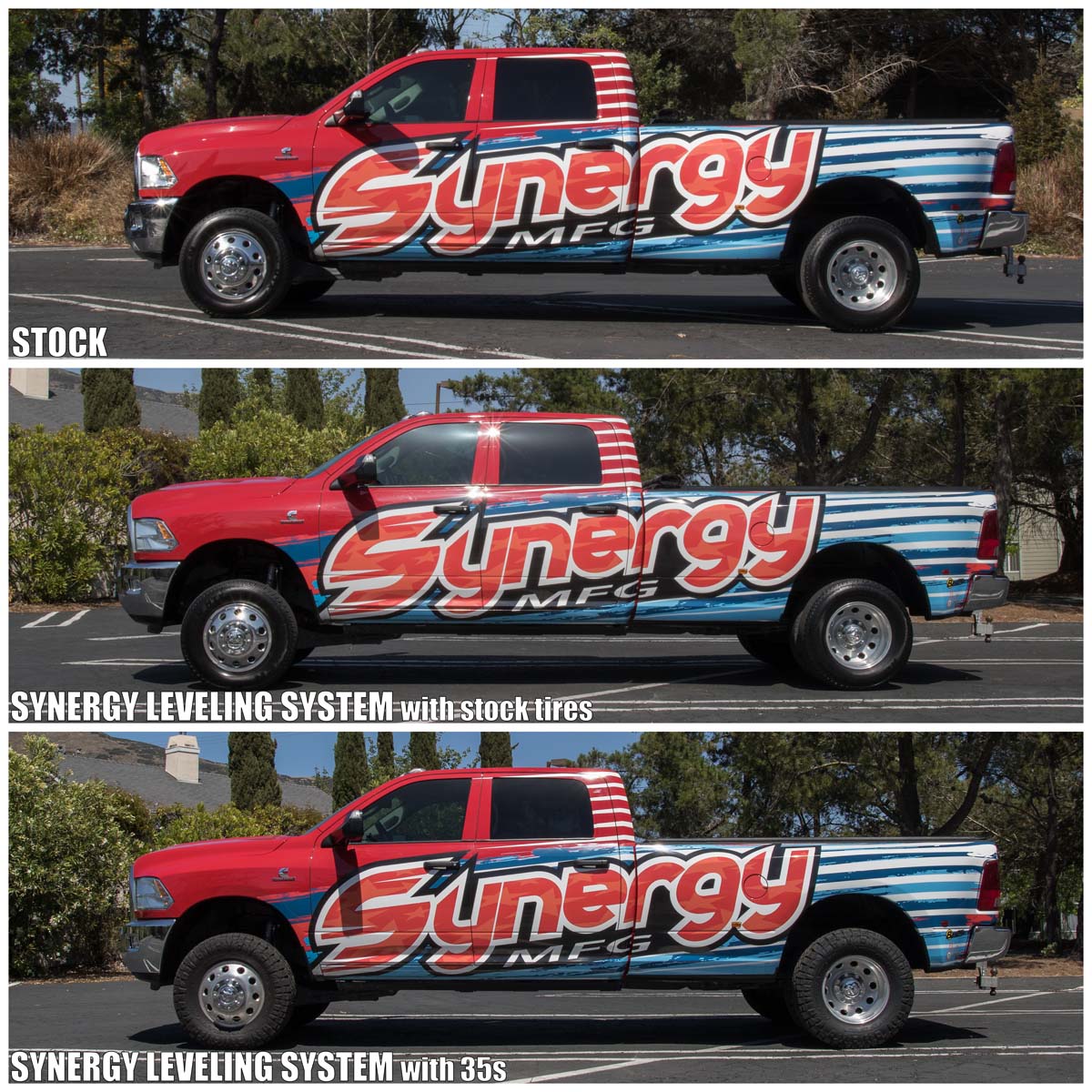 Synergy 2013-2022 Ram 3500 Leveling System